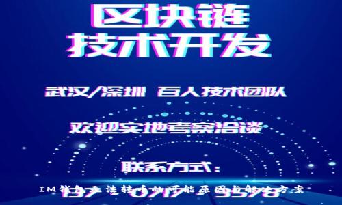 IM钱包无法转币的可能原因与解决方案